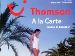 Thomson A la CarteHoliday brochureAug 2002 - Oct 2003
