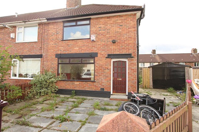 Great value: The price of this family home is about the same as a deposit on an average property